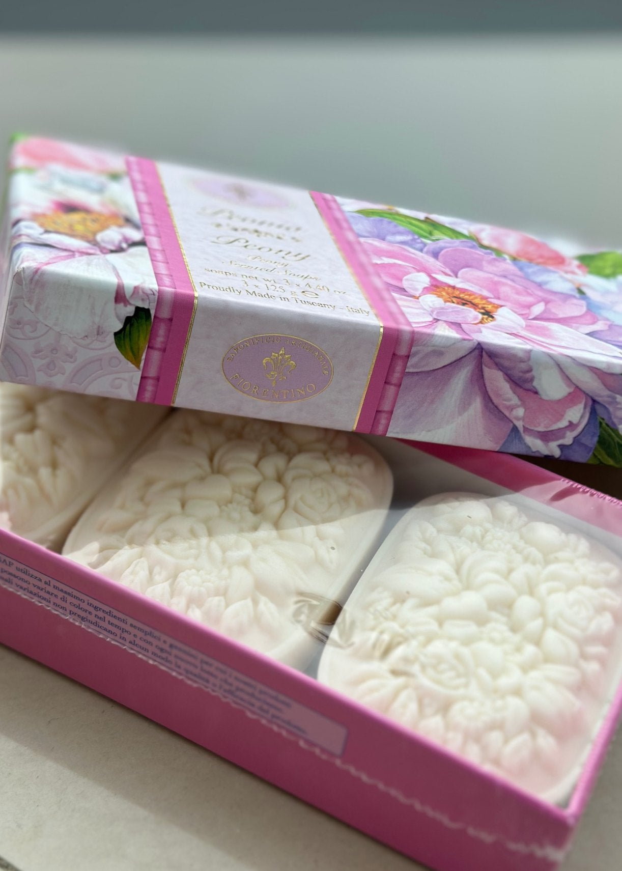 Săpun Natural Fiorentino Bujori Handmade