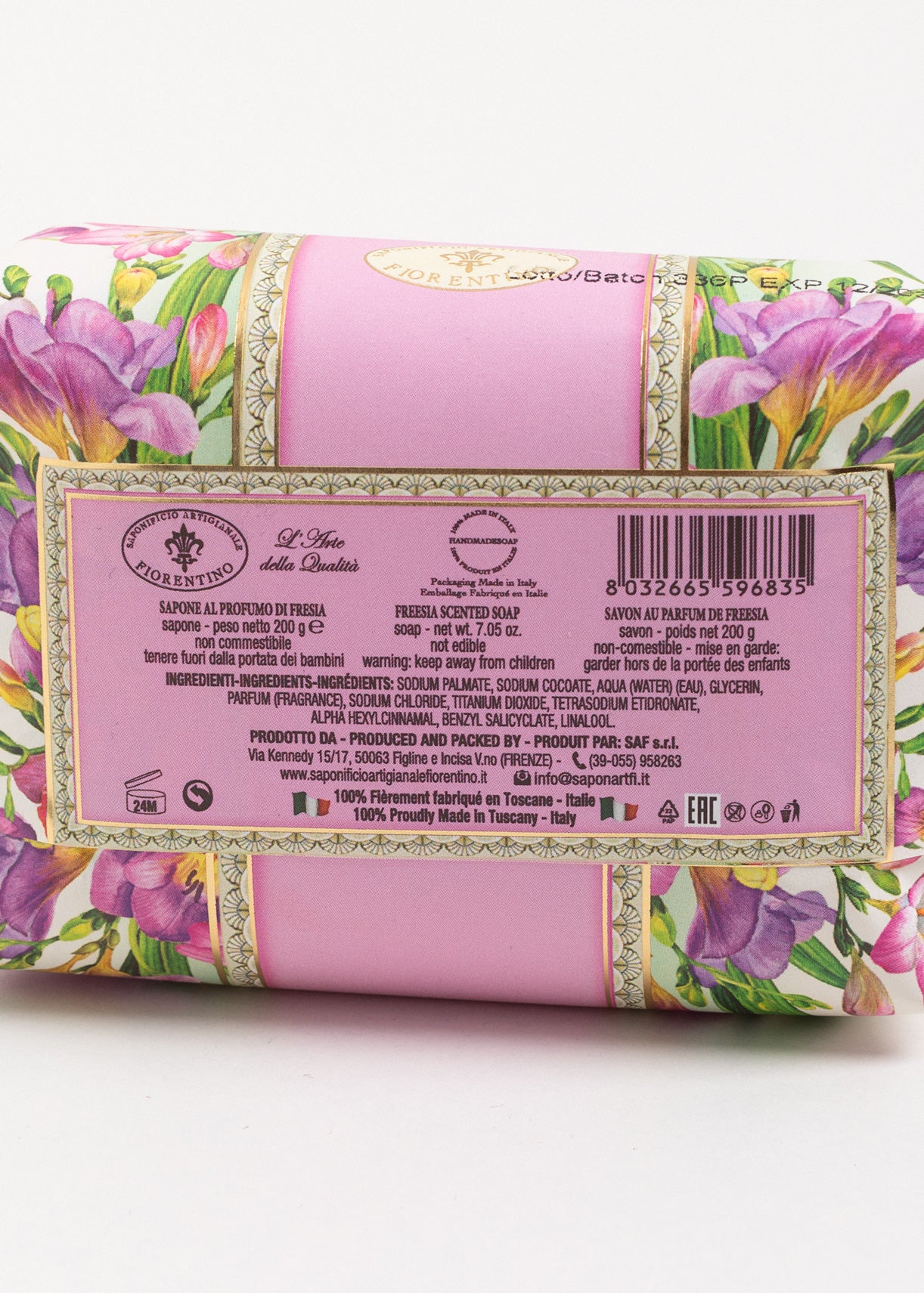 Săpun Natural Fiorentino Frezie Handmade