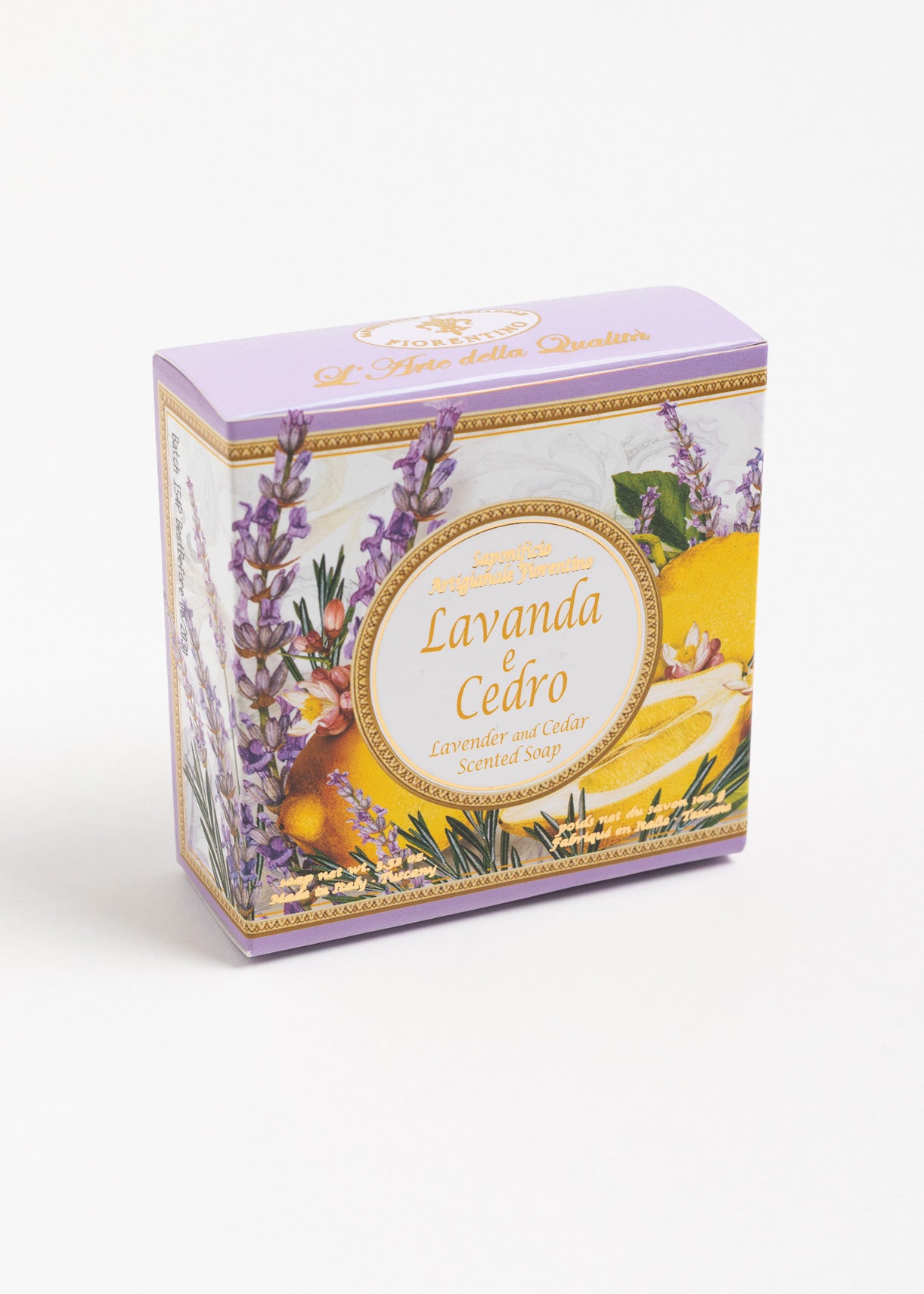 Săpun Natural Fiorentino Lavandă Și Cedru-Handmade