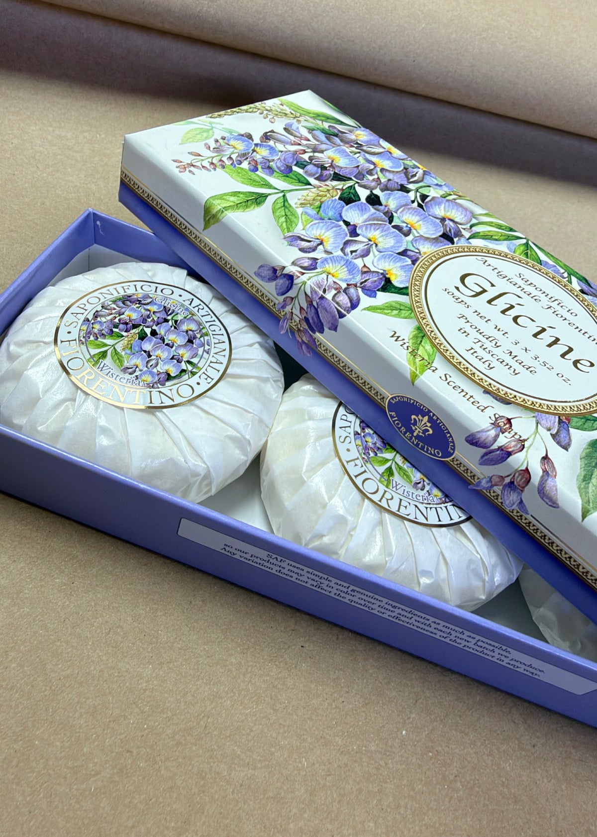 Săpun Natural Fiorentino Glicină Handmade