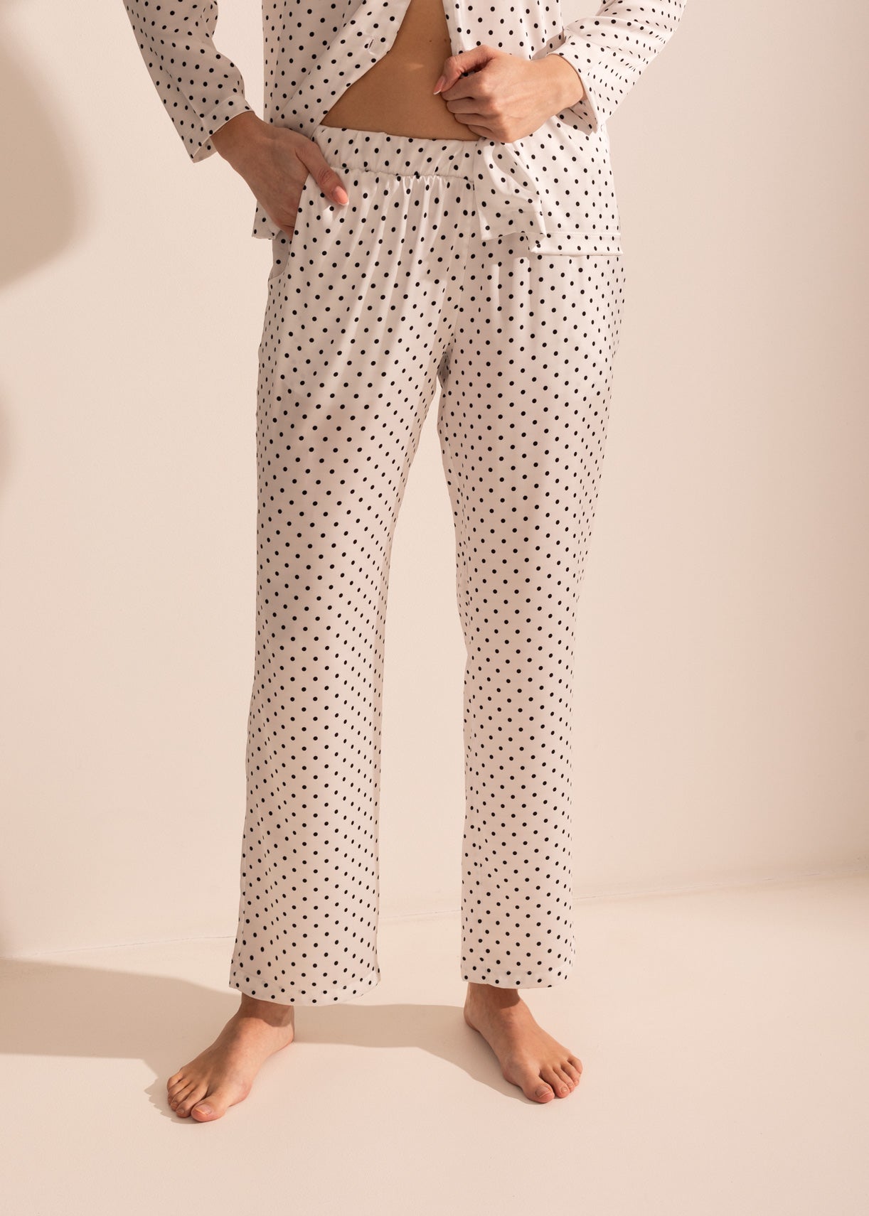 Set Damă Beatrice Polka Satin