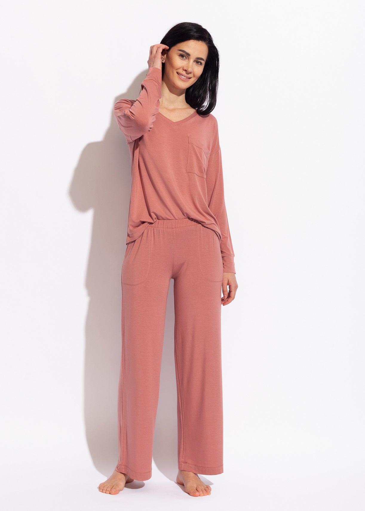 Pantaloni damă Cozy Micromodal