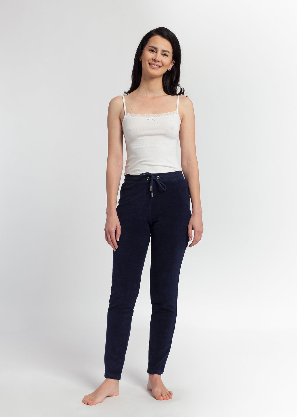 Pantaloni Damă Rich Terry Cotton