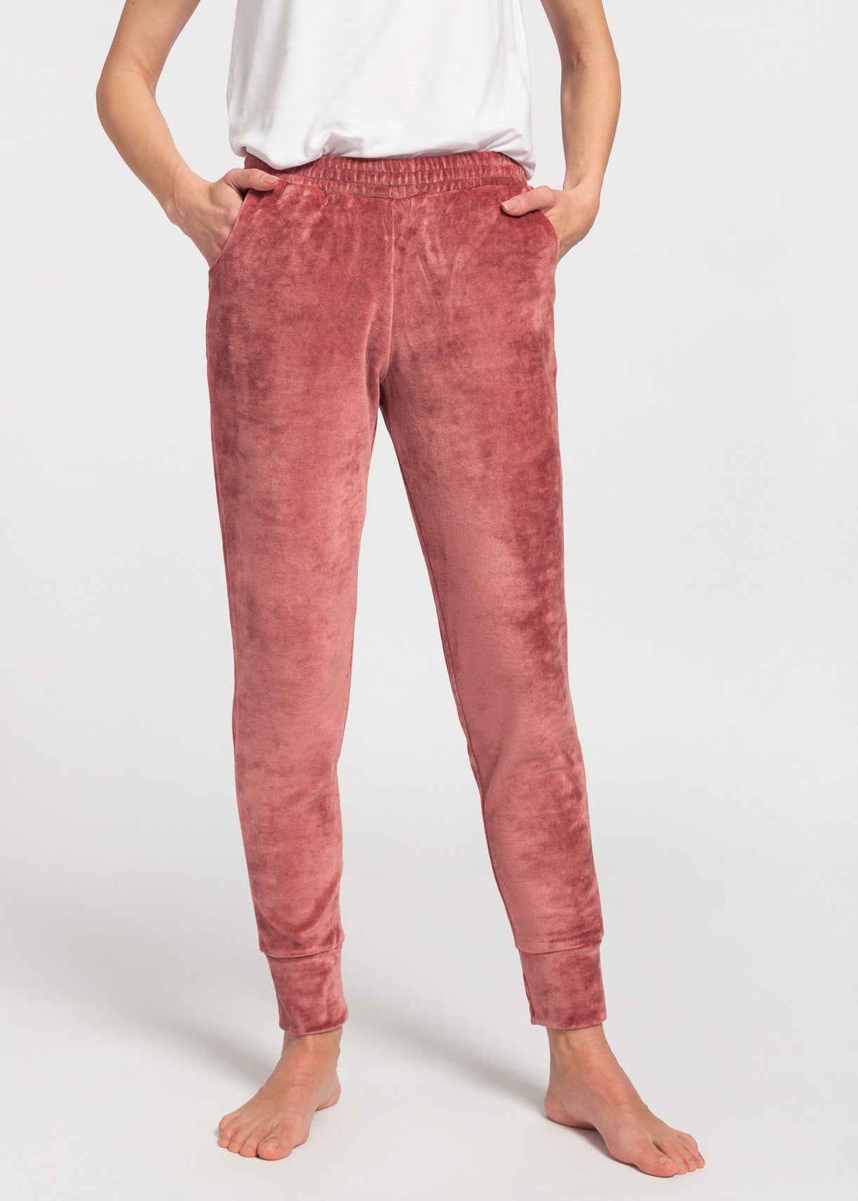 Pantaloni Damă Velvet Rouge