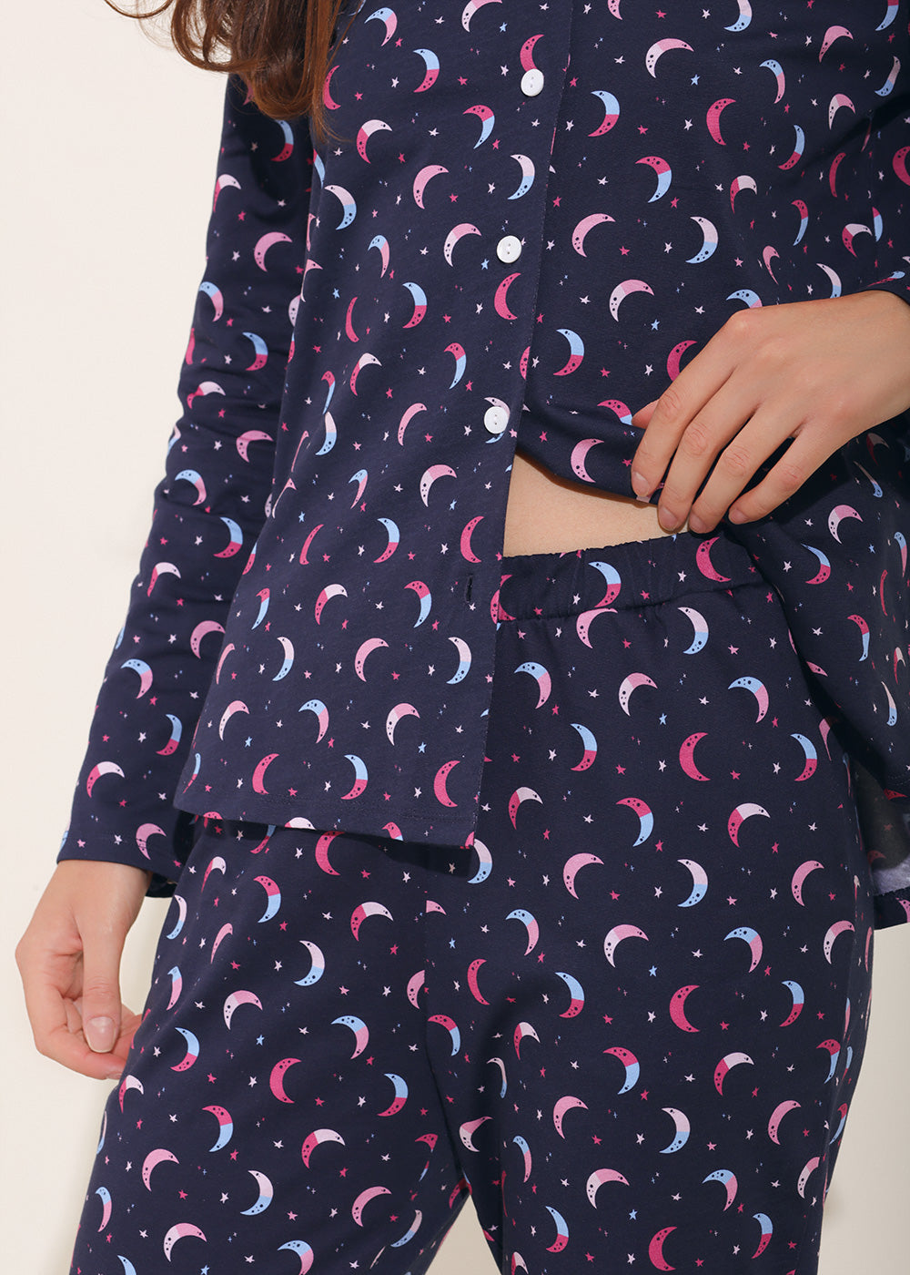 Pijama Damă Moon Bumbac