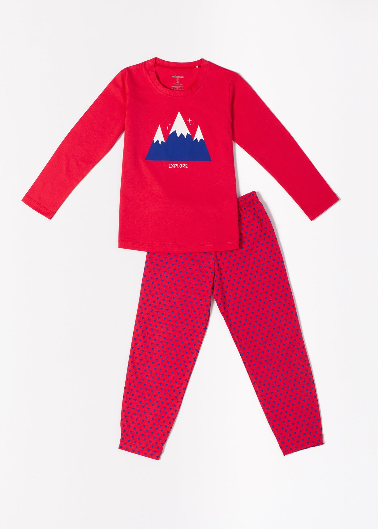Pijama Copii Alice Bumbac