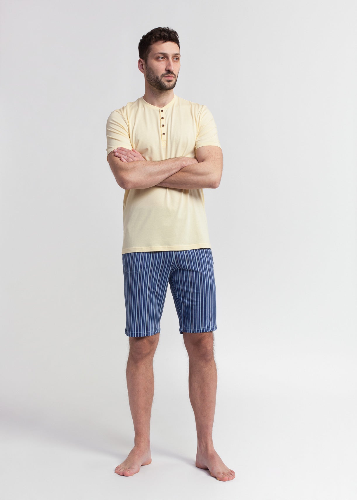 Pijama Bărbați Urban Stripes Modal